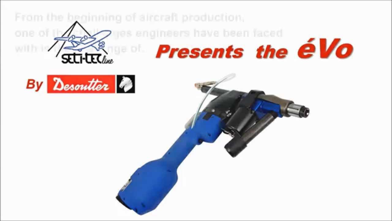 What are the benefits of the eVo (Electric Drilling Unit for Aerospace)? – By Desoutter ©