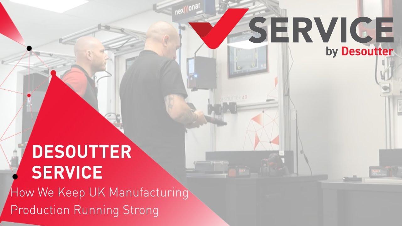 Desoutter Service: Keeping UK Manufacturing Production Running Strong